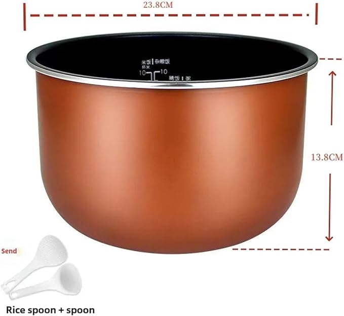 Compatible With Midea. 5L Electric Pressure Cooker Non-stick Pot CS5036P Inner Pot S50B10/SS5045P/PSS5050P