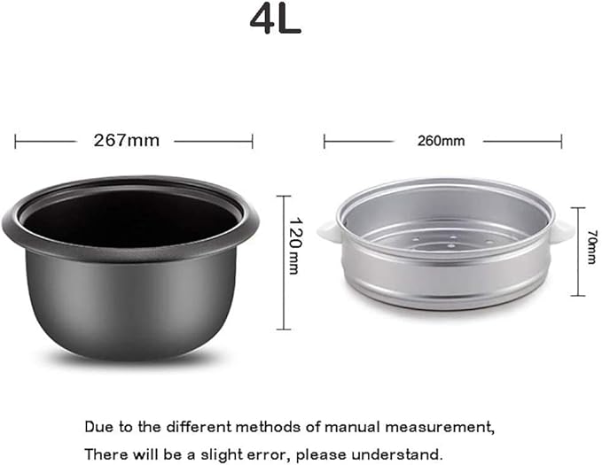 Electric cooker Rice Cooker Home Intelligent Insulation Multi-function Quality Inner Pot Spoon Steamer And Measuring Cup