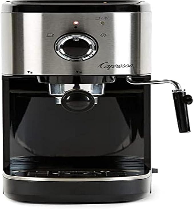 Capresso EC Select Pump Espresso and Cappuccino Machine Stainless Steel 120.05