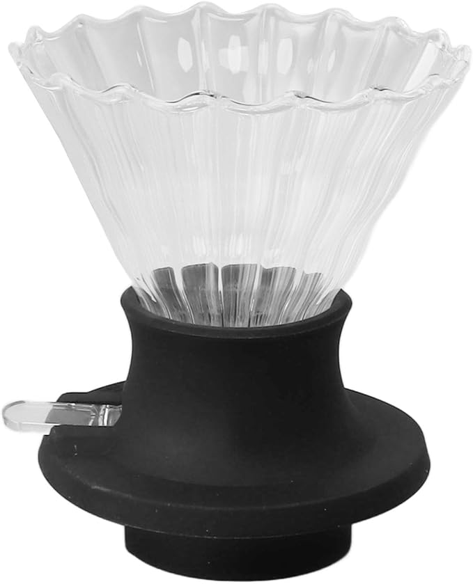Pour Over Cone Coffee Dripper Prevent Fall Off Pour Over Coffee Dripper High Temperature Resistance Easy Cleansing for Immersion Extraction for Home Use