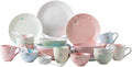 Ceramics Dinnerware Set with 34 PiecesBowl/Dish/Spoon|Dinner SetsCherry Blossom Pattern Porcelain Combination Set