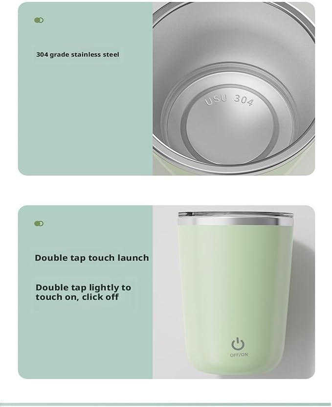 Portable Automatic Mixing Cup(Green)