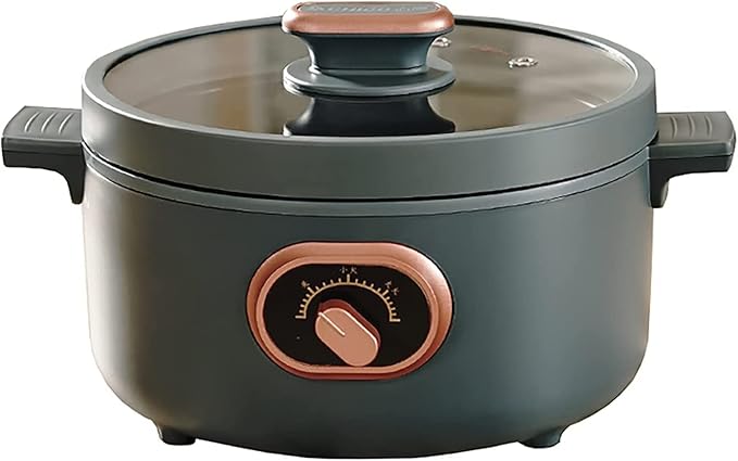 Electric Cooker with Keep Warm Function Multifunctional Integrated Frying Pan/Wok/Soup Pot Non-Stick Pot for 1-4 People
