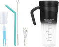 Portable Blender For Shakes 16oz Rechargeable With 6 Sharpness Multifunctional Cup Rechargeable Blender