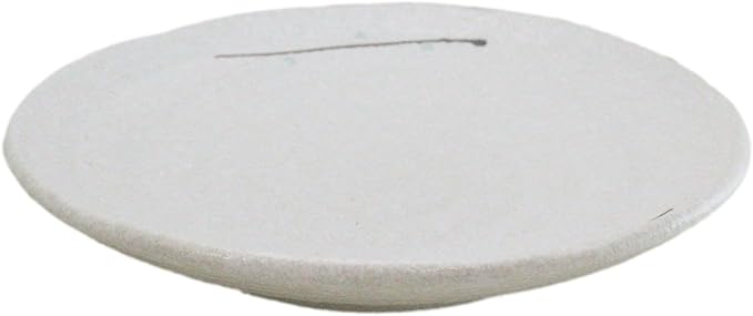 Ebros Gift Modern Yukino Hana Snow Flowers Ceramic Dinnerware Serveware Kitchenware Set Oriental Asian Restaurant Supply (Pack Of 5 Round Dinner Plates 8.75D)