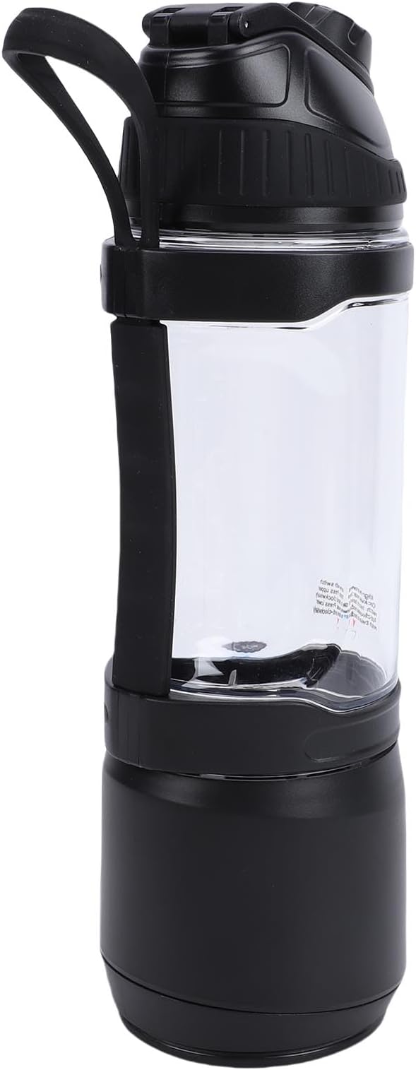 Portable Blender Cordless USB Rechargeable 240W 24oz with Bidirectional Cutter 700ml Splash Proof Motor Base for Travel Gym Smoothies Protein Shakes (700ml)