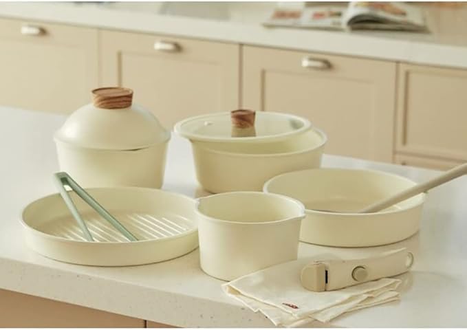 Sodam Cookware with clear lid Set of 6P