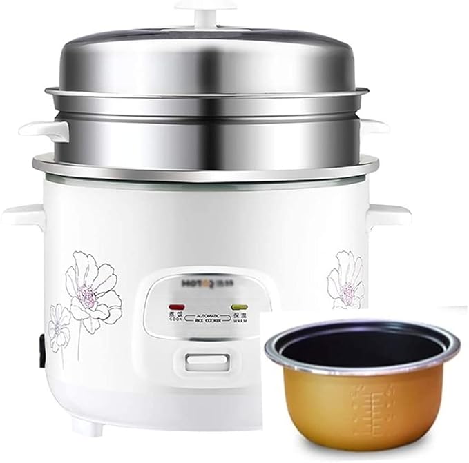 Rice Cooker and Steamer Household Non-Stick Rice Cooker Warm Function for 2-9 People