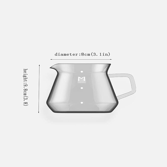 HASMI Coffee Kettle Coffee Machine Set Coffee Filter Cup Appliance With Black Ceramic Filter Cup And Manual Coffee Pot Fine Filter Cup Glass Dripping Kettle Coffee Maker Dingzhebo2022