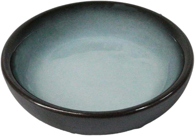 Ebros Gift Blue Sky Stars Artistic Seikai Porcelain Collection Dinnerware Serveware Kitchenware Set Asian Japanese Dining Restaurant Supply (Pack Of 6 Round Condiment Sauce Dishes 1.5oz)