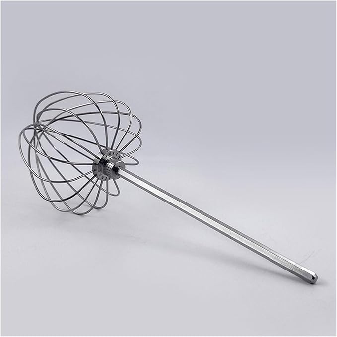 Blender Accessories Food Grade Extended and Thickened Lantern Egg Balls and Batter Pot Base Flashlight Drill Mixing Rod(30cm Four Pieces)