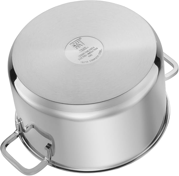 Zwilling 5-Piece Pot-Set with 4 Lids Suitable for Induction Stainless Steel Quadro60 x 50 x 30 cm Silver