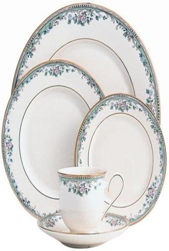 Lenox Spring Vista Gold-Banded 5-Piece Place Setting Service for 1