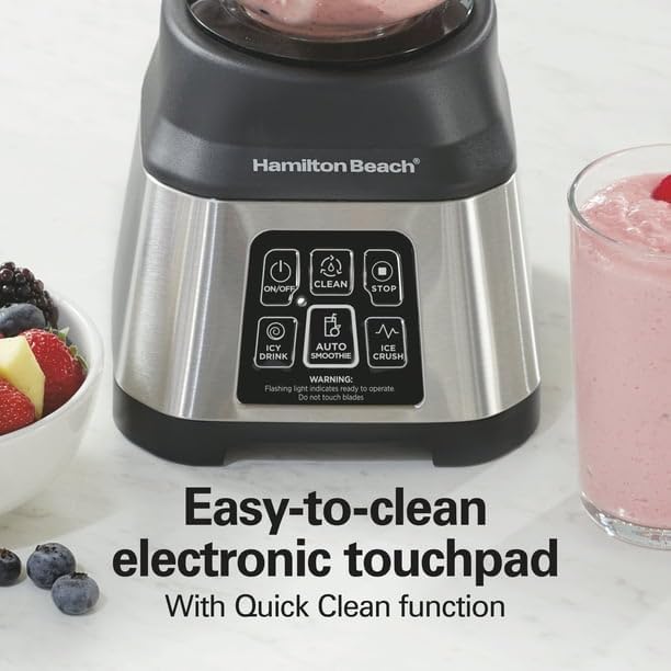 Smoothie Smart Blender 48 oz. Glass Jar 56202 ULTRA-SMOOTH RESULTS WITH PATENTED WAVE~ACTION