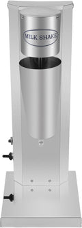 Stainless Stee Single Head Milkshake Mixer Electric Milkshake Machine Commercial Frozen Milk Shake Drink Machine 180W Countertop Smoothie Maker Blender with 2 Blending Speeds