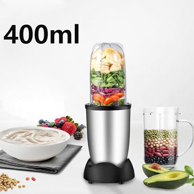 Portable Blender Juicer Multifunctional Electric Juicer Fruit Juice Machine Automatic Blender Baby Food Milkshake Mixer Household Meat Grinder