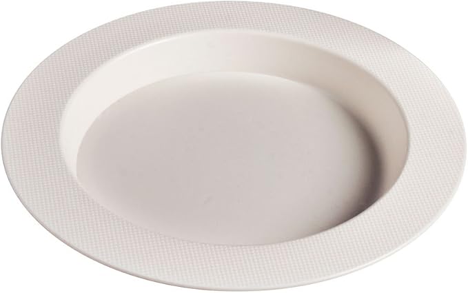 SP Ableware Ergo Plate and Mug Polycarbonate Adaptive Dinnerware Set - White (745330011)