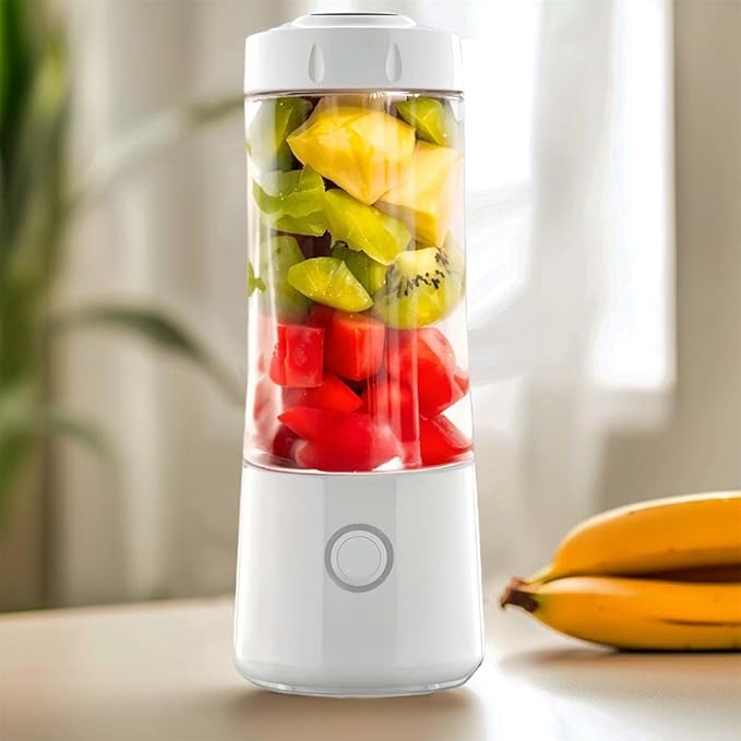 High-Speed Mini Portable Juicer - USB Electric Fruit Blender &amp Personal Food Processor