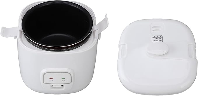 Car Rice Cooker 24V Rice Cooker Multifunctional Efficient Quick Cooking Prevents Stick Travel 2L Rice Cooker Mini Rice Cooker Car with Steam Tray for Car Travel Camping 24V