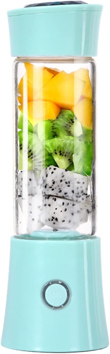 Juicer Household Mini Electric Juicer Blender Multifunctional Juicing Cup Small Fruit Mixing Cup 480ml Juice Maker Machine (A)