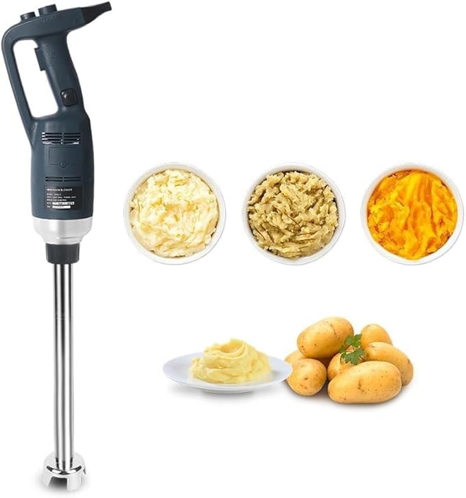 Commercial Hand Blender Heavy Duty Electric Immersion Blender 500W Variable Speed Stick Blender 500mm Length for Professional Use