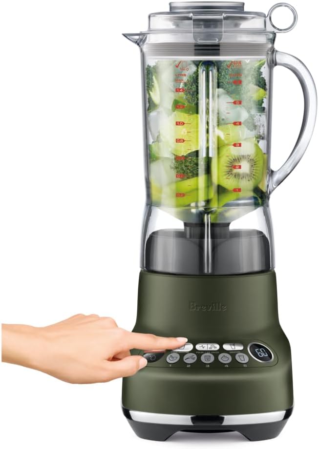 Breville BBL620OLT Fresh and Furious Blender Olive Tapenade