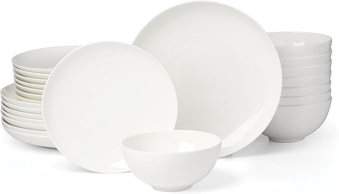 Lenox 899188 Studio 1414 Coupe 24-Piece Dinnerware Set Service For 8