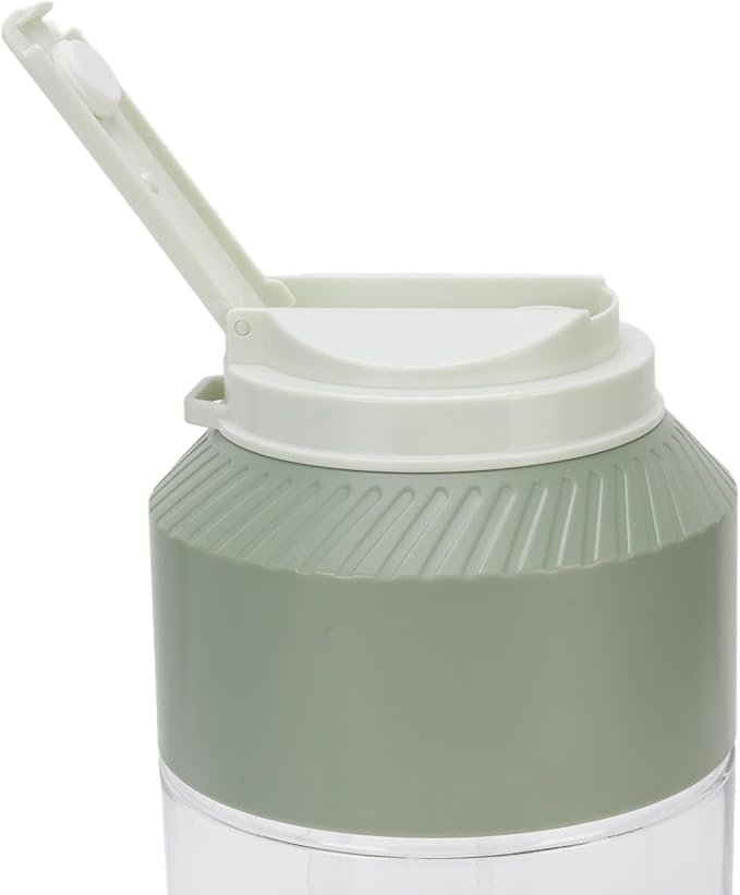 Aramox Mini Electric Juicer Fruit Mixer 1000ML Large Capacity Portable Juicer Blender USB Rechargeable Smoothie Machine Easy to Carry Lightweight Modern Style Applicable SceneColor