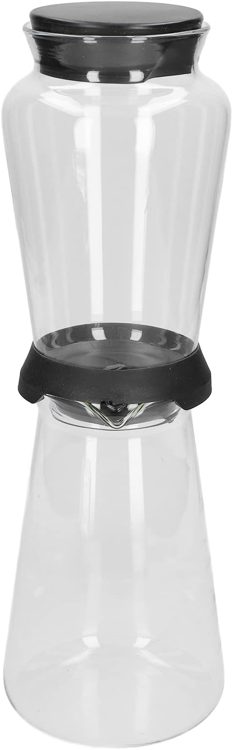 MAVIS LAVEN Ice Cold Brew Dripper 900ml Chilled Coffee Maker for Home and Kitchen Extract More with Slow Cold Water Soaking Smoother Taste without Filtration