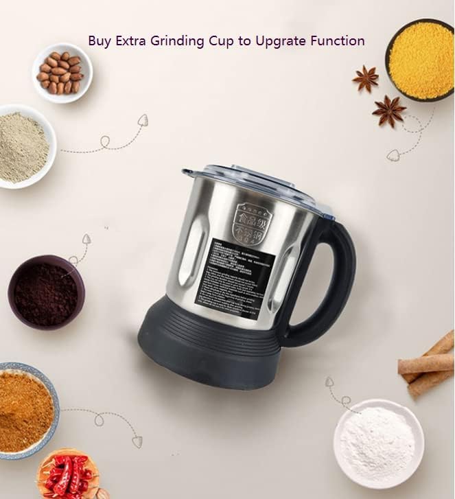 Joydeem Cooking Blender JD-D16 Hot and Cold Blender for Soy Milk &amp Juice Soup Maker with Stew Pot 1.75L(59 Oz) 1200W Black