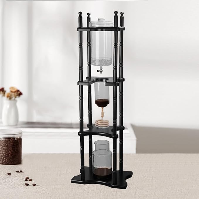 Cold Cold Brew Coffee MakerBrew Coffee Maker Iced Coffee Maker Machine Slow Drip Tower Japanese Style 67.63 oz Cold Brew Coffee Machine 25 Cups