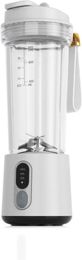 Fit for Portable Multifunctional Power Juicer with Strong Motor &amp 4000mAh - Ideal for Indoor &amp Outdoor Use(White 4000mAh)
