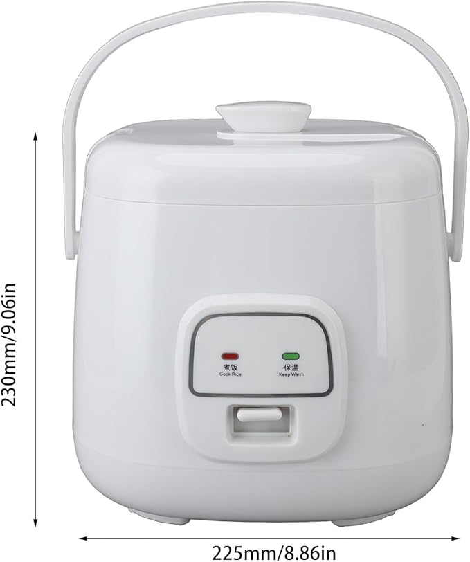 2L Car Rice Cooker Multifunctional Quick Cooking Travel Rice Cooker with Steam Tray for Car Travel Camping 24V