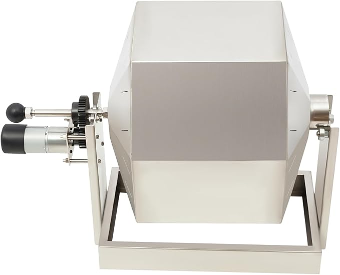 PERFERATE Automatic Coffee Bean Roaster 14.5L Stainless Steel Coffee Roaster Machine with Speed Controller Automatic Rotary Gas Burner Roaster Drum for Nuts Commercial Home Use