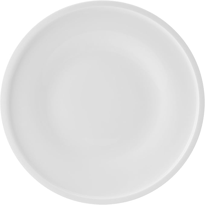 Mikasa Colter Bone China Lightweight Chip Resistant 12 Piece Dinnerware Set Service for 4 White