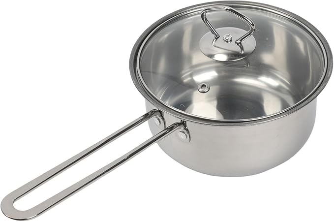MAVIS LAVEN Stainless Steel Cookware Set Stainless Steel Pot Pan Set with Glass Lids for Gas Induction Cookers Pots Pans Cooking Kit (14Pcs)