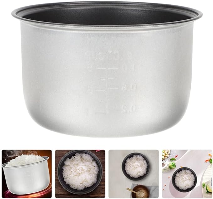 HANABASS Household Rice Cooker Inner Pot Non-stick Rice Cooker Pot Electric Cooker Accessory 3L