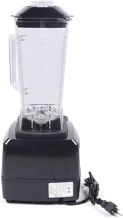3HP 2200W Heavy Duty Grade Blender Mixer Juicer for Fruit Vegetable Blender Countertop Smoothie Blender Machine with Variable Speed 2L Tritan Container and 4500RPM for Home and Commercial
