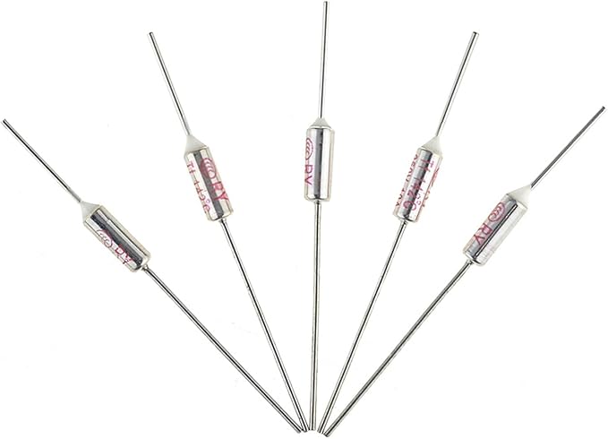5PCS TF Thermal Fuse RY 10A 250V Temperature RY-142C 172C 185C 192C for Electric Rice Cooker Temperature Fuse Insurance(172C)