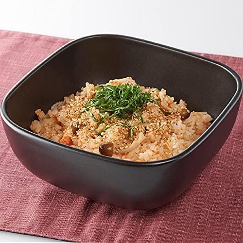 HARIO GO-2B Rice Pot Microwave Safe Black 2 Pieces Made in Japan