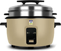 Large Rice Cooker with Steamer (8L-45L) Canteen Commercial Hotel Home Old-fashioned Large Capacity Rice Cooker 8-60 PeopleUS/EU Used(28L)