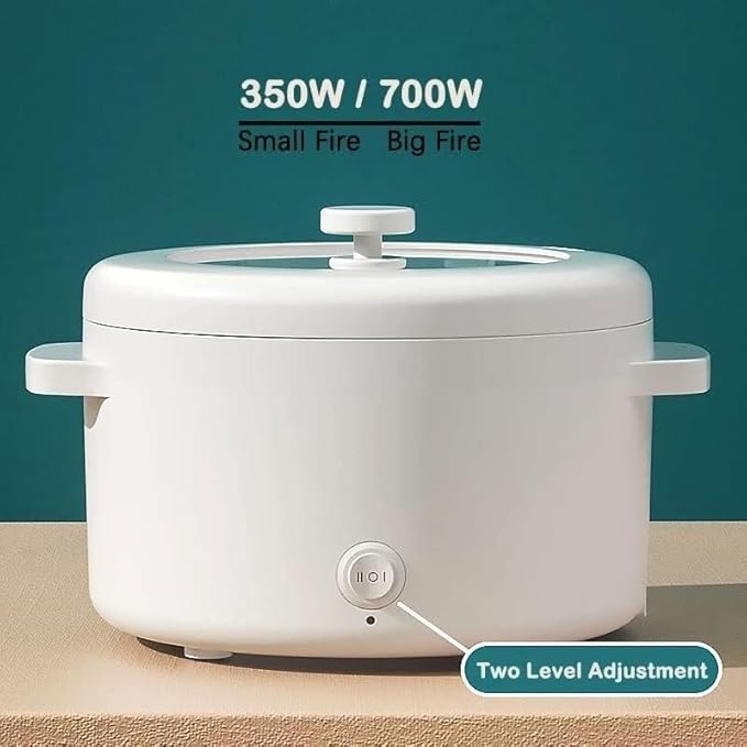 Portable rice cookerMultifunction Electric Cooking Machine Hot Pot Household 1-2 People Rice Cooker 2L Non-Stick Pan for Home