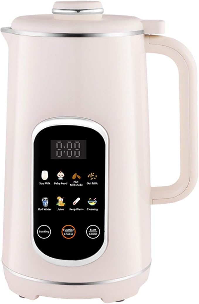 Diydeg 8 in 1 Nut Milk Maker Machine 12L Automatic Soy Milk Maker Countertop Blender with Stainless Steel Blades and Self Clean for Homemade Almond Oat Coconut and Juice (US Plug 110V)