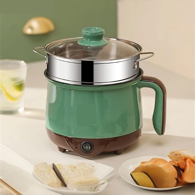 Mini Electric Multi Cookers Single/Double Layer Pot 1-2 People Household Non-stick Pan Hot Pot Rice Cooker Cooking Appliances