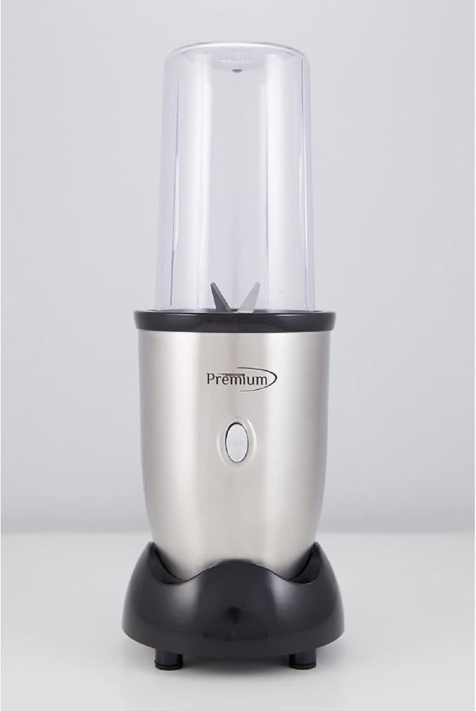 Premium Levella 8 oz. Capacity 9 Piece Personal Blender Silver (PB312)
