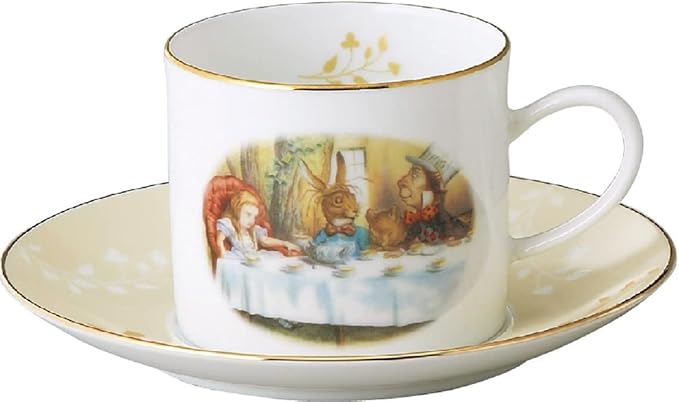 山加商店(Yamakasyoten) McMillan Alice ALC10-1 Teacup &amp Saucer Approx. 8.1 fl oz (230 ml) Pair Dinnerware Set Classic Tableware Miscellaneous Goods Made in Japan