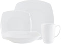 Godinger Dinnerware Set Dinner Dish Salad Dish Cereal Bowl and Coffee Mug Encarta 16 Piece Set