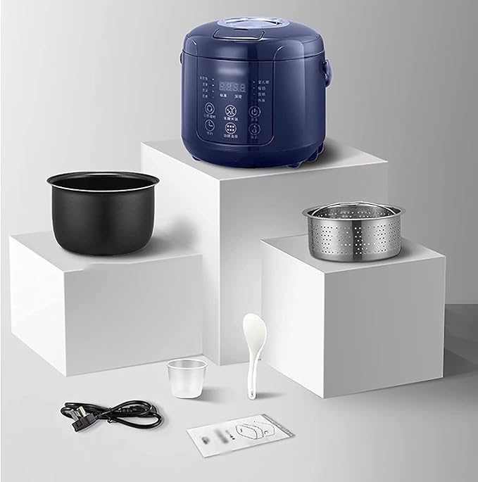 Low-Sugar Rice Cooker Household Multifunctional Low-Sugar Rice Cooker Separated Rice Soup Non-Stick Inner Liner for 1-2 People