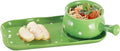 Elegant Ceramic Dinnerware Set with Serving Plates Soup Bowls &amp Cracker Holder - Durable Tableware for Family Meals Entertaining Guests Daily Use