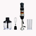 Kitchen Immersion Hand Blender with Stainless Steel Shaft and Blade Rubber Handle All-Copper Motor High Power Smoothies Mixer Cooking Machine